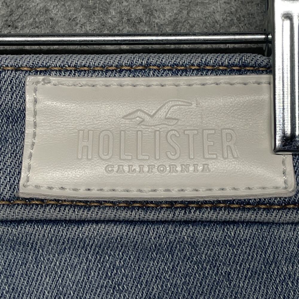Hollister Jeans 3R Women 26 x 31 High Rise Flare Light Wash Retro Boho Festival - Picture 12 of 12